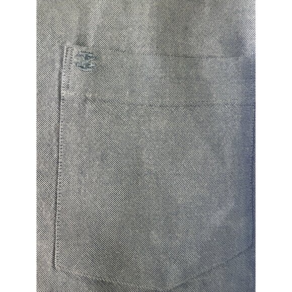 IZOD Mens Size XL Slim Dress Shirt Cotton Woven Button Up Long Sleeve - Picture 2 of 10